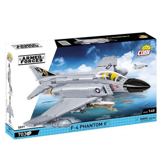 Blocks Armed Force F-4 Phantom II 703 blocks