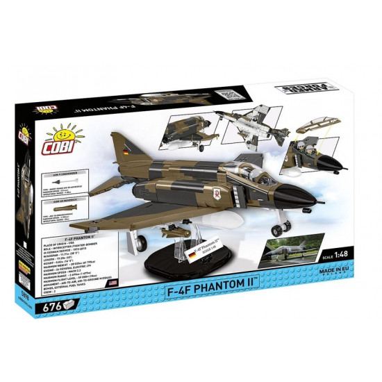 Blocks Armed Forces F-4F Phantom II 676 blocks