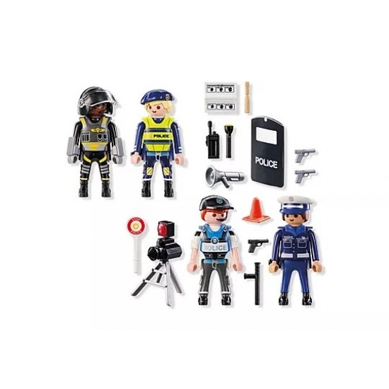 Action Heroes 71730 Police Figures Set