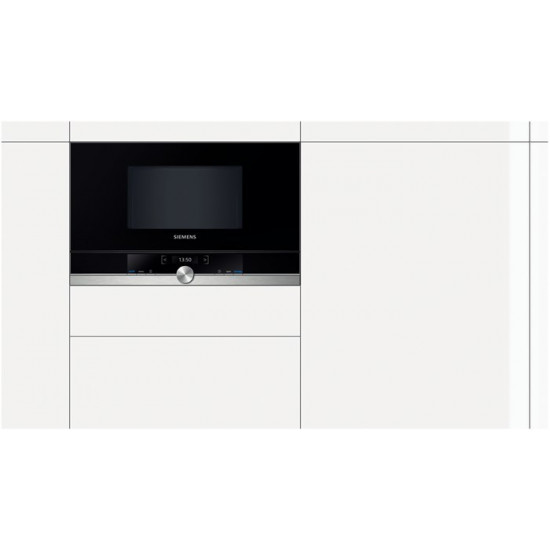 Siemens BF634LGS1 microwave Built-in 21 L 900 W Black, Stainless steel