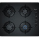 Siemens EO6B6PB10 hob Black Built-in Gas 4 zone(s)