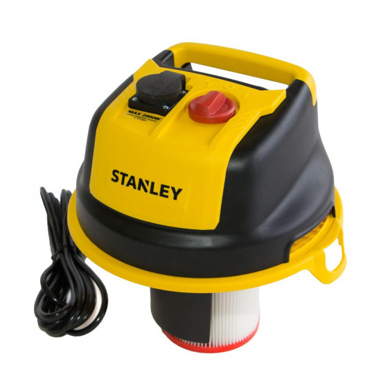 Stanley SXVC20PTE Industrial Vacuum Cleaner Black, Yellow 1200 W