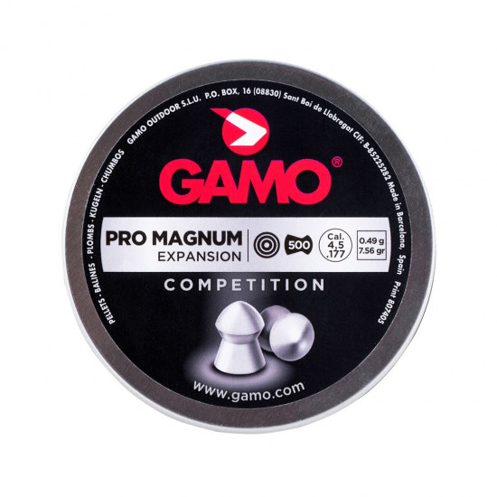 Gamo Pro-Magnum pistol pellets cal. 4.5 mm, 500 pcs.