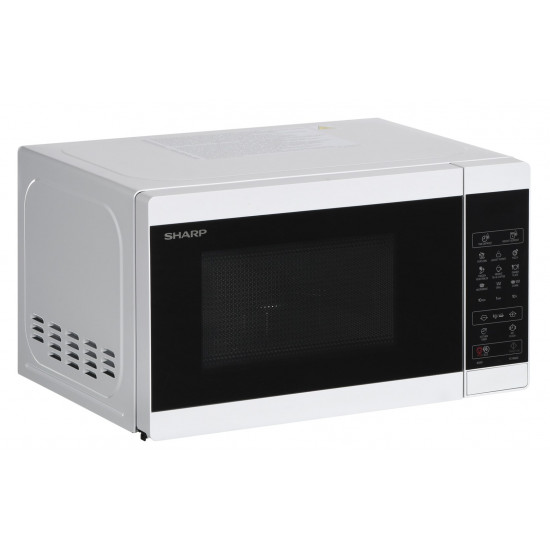 Sharp YC-MG02E-W microwave Countertop 20 L 800 W Blue, White