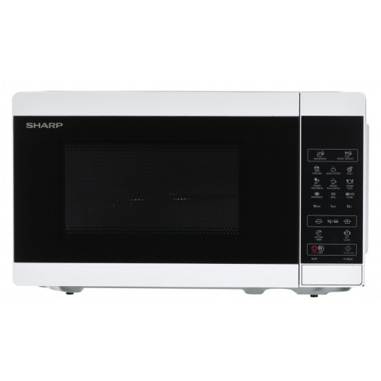 Sharp YC-MG02E-W microwave Countertop 20 L 800 W Blue, White