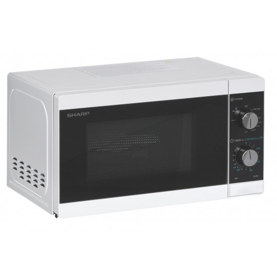 Sharp YC-MG01E-W microwave Countertop Grill microwave 20 L 800 W Black, White