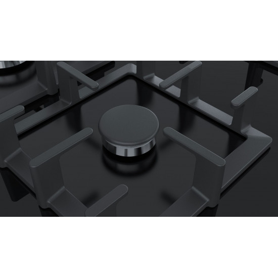 Siemens EP7A6QB90 hob Black Built-in Gas 5 zone(s)