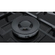 Siemens EP7A6QB90 hob Black Built-in Gas 5 zone(s)