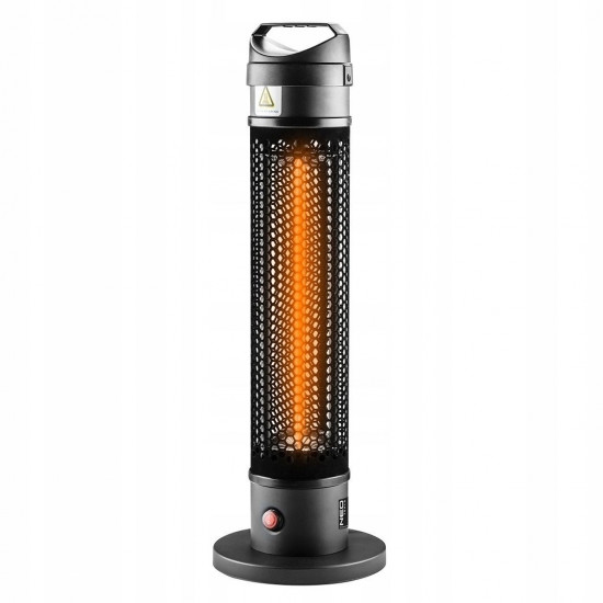 NEO TOOLS 90-035 electric space heater Infrared Indoor & outdoor 1000 W Black