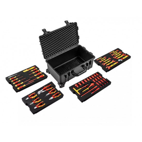 Neo Tools electrician service box 52 pieces in 22 strong box