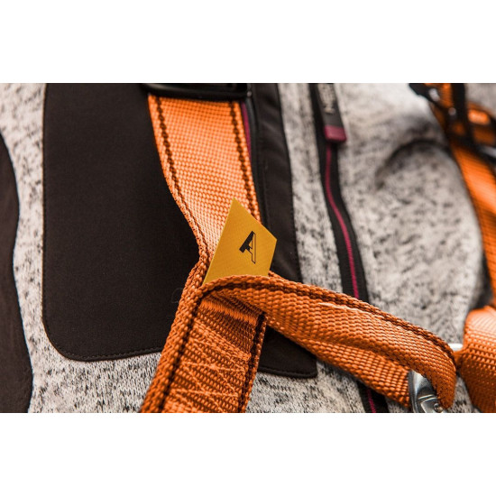 Belay kit with waist belt and shock absorber