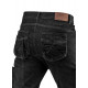 DENIM 5-pocket work trousers, black, size S