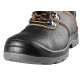 Leather ankle boots S3 SRC, steel toe cap, steel penetration-resistant insole, size 43