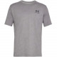 Under Armour Sportstyle Left Chest SS Men's Short Sleeve T-Shirt Grey Melange 1326799 036 M