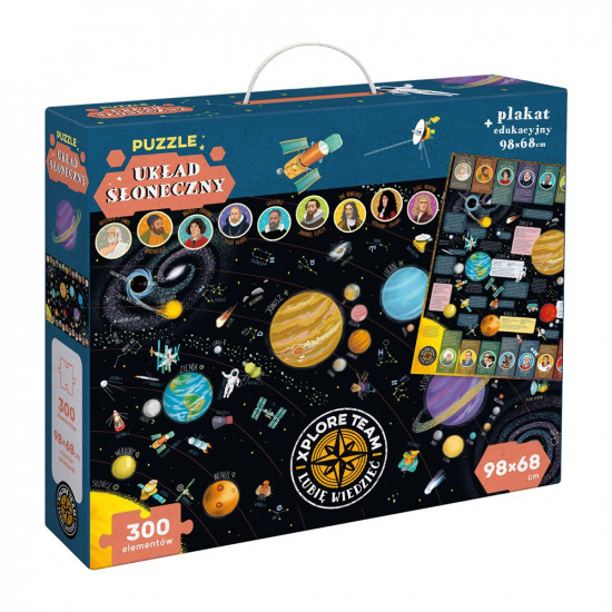 CZUCZU 5902983490722 puzzle Contour puzzle 300 pc(s) Space