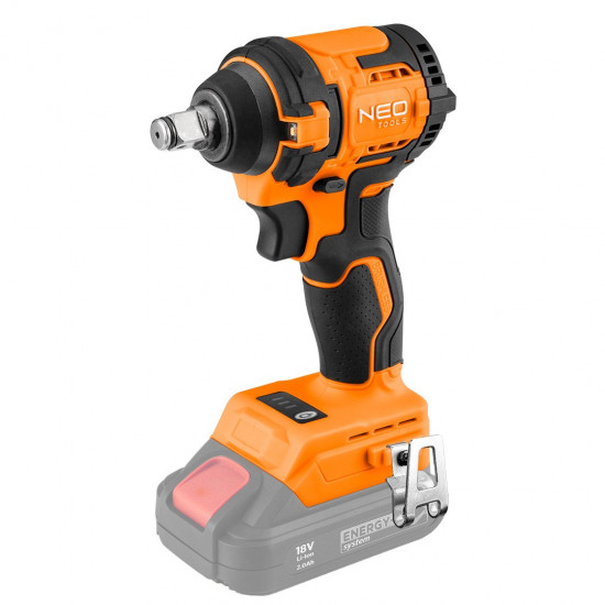 Brushless impact wrench 18V, 350Nm, 1/2, compact, Energy+, without battery