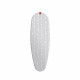 Double-sided ironing board cover with Rayen puller