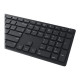 Dell KM5221W Pro | Keyboard and Mouse Set | Wireless | Ukrainian | Black | 2.4 GHz