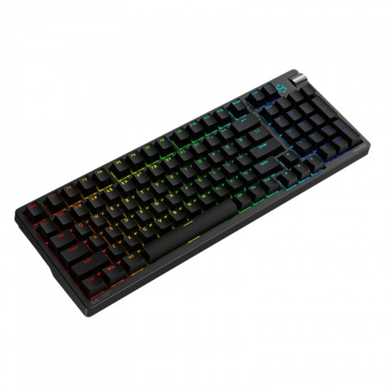 Edifier | Tri-mode Gaming Mechanical Keyboard | G4K | Gaming keyboard | Wireless | Black | 2.4GHz, Bluetooth, USB-C