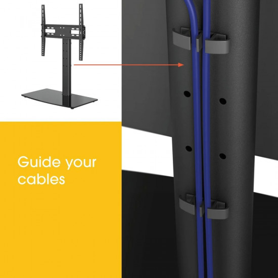 Vogels | Desk Mount | MS3085-A1 Table-Top Stand Medium | Full motion | 32-65  | Black