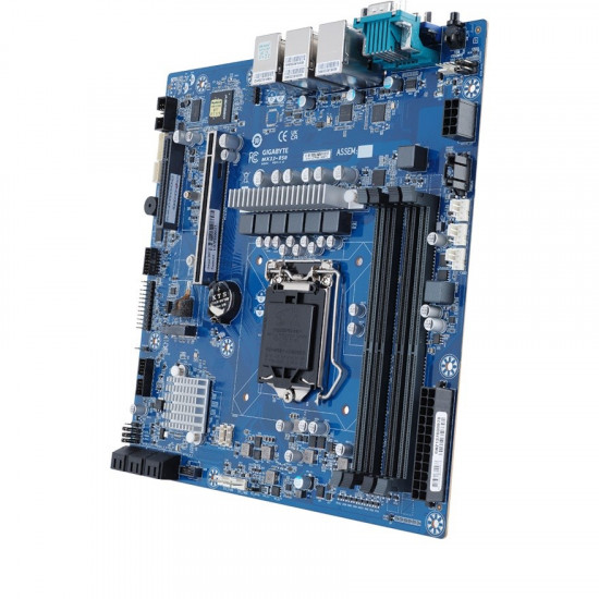 Gigabyte MX33-BS0 1x LGA1200 Intel Xeon E-23XX C252 (4x DIMM, 6x SATA, 1xM.2, 2x1Gbe, IPMI, mATX)