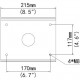 ALLNET Polemount/Masthalter for ALL-CAM2498-LEP