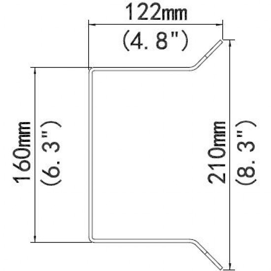 ALLNET Cornermount/Deckenhalter Eckadapter for ALL-CAM2498-LEP