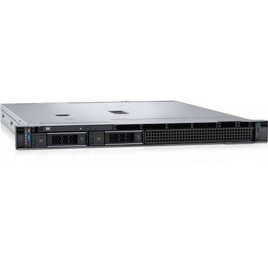 Dell Server PowerEdge R250 Xeon E-2314/No RAM/No HDD/4x3.5(Hot-Plug)/PERC H355/iDrac9 Basic/1x700W PSU/No OS/3Y Basic NBD Warranty | Dell