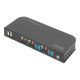 Digitus KVM Switch, 2-Port, 4K60Hz, 2 x DP in, 1 x DP/HDMI out | DS-12850