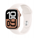 Apple Watch Series 10 | Smart watch | GPS (satellite) | Always-On Retina display | 42mm | Waterproof | Rose Gold