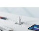 Anker 312 20W 1x USB-A 1x USB-C White charger