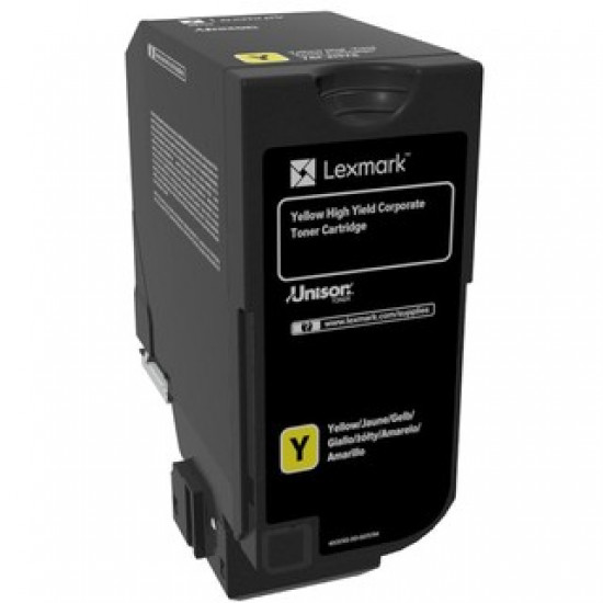 Lexmark Toner 74C2HYE Gelb bis zu 12.000 Seiten