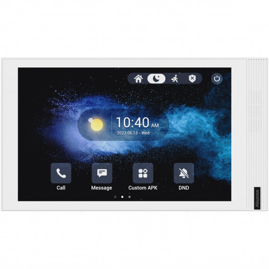 Akuvox Indoor-Station S563 with logo, Touch Screen, POE, white