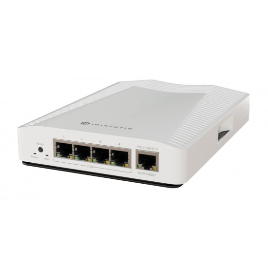 Switch|MIKROTIK|1x10Base-T / 100Base-TX / 1000Base-T|4x10GbE|PoE ports 1|CRS304-4XG-IN