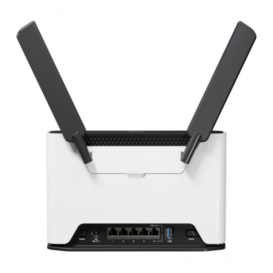 Wireless Router|MIKROTIK|Wireless Router|3600 Mbps|Wi-Fi 6|IEEE 802.11a/b/g|IEEE 802.11n|IEEE 802.11ac|IEEE 802.11ax|USB 3.0|5x10/100/1000M|H53UIG-5HAXQ2HAXQ