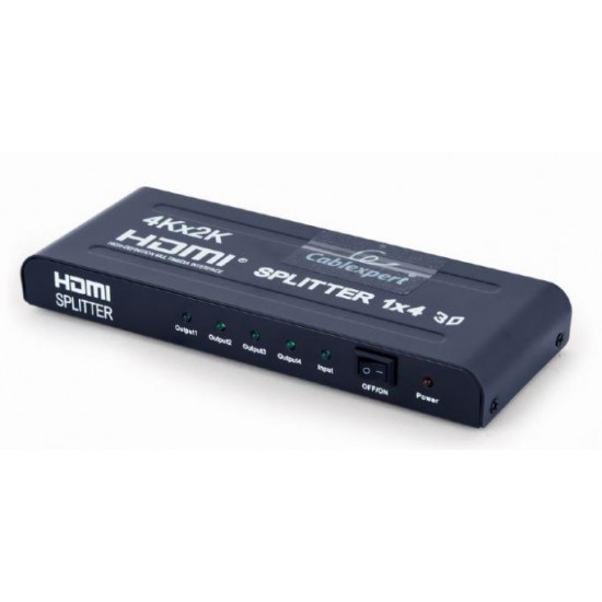 CABLE HDMI SPLITTER 4PORTS/DSP-4PH4-02 GEMBIRD