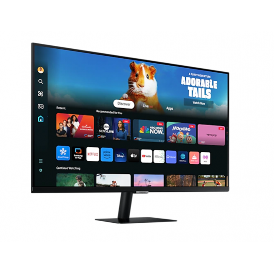 Samsung LS27DM500EUXDU M5 M50D | 27  | VA | 16:9 | 60 Hz | 4 ms | 1920 x 1080 pixels | 250 cd/m² | HDMI ports quantity 2 | Black