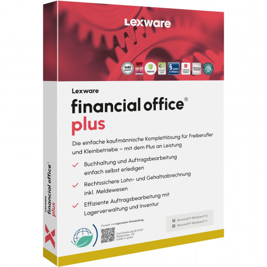 Lexware Financial Office Plus 2025 - 1 Device, 1 Year - ESD-DownloadESD