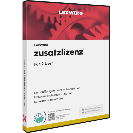 Lexware Zusatzlizenzen 2025 für 2 User - ABO - ESD-DownloadESD