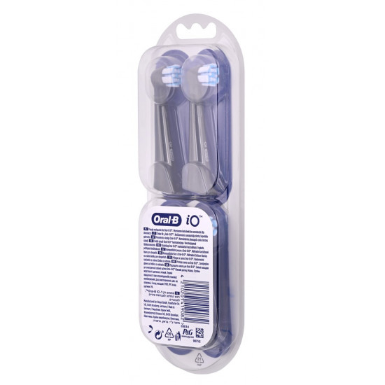 Toothbrush replacement heads ORAL-B iO Gentle Care black