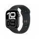 Apple Watch Series 10 | Smart watch | GPS (satellite) | Always-On Retina display | 46mm | Waterproof | Jet Black