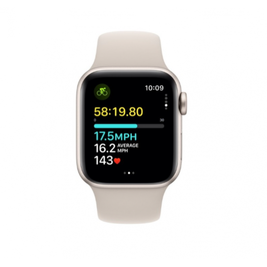 Apple Watch SE | Smart watch | GPS (satellite) | Retina display | 40mm | Starlight