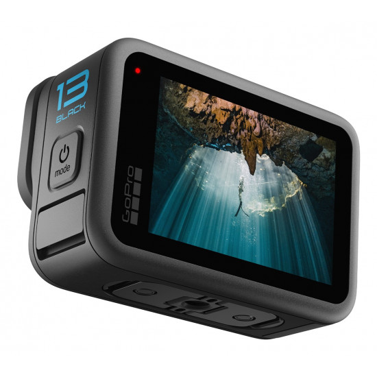 GoPro HERO13 BLACK action sports camera 27.6 MP 5.3K Ultra HD CMOS 25.4 / 1.9 mm (1 / 1.9) Wi-Fi 121 g