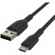 Belkin Micro-USB/USB-A Kabel PVC, 1m, schwarz