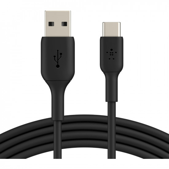 Belkin USB-C/USB-A Kabel PVC, 1m, schwarz