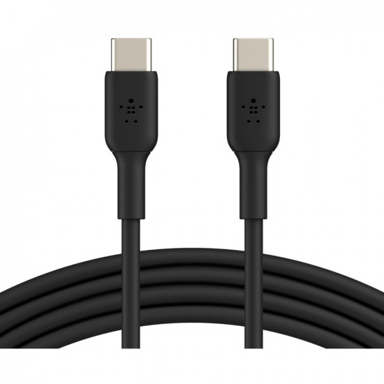 Belkin USB-C/USB-C Kabel PVC, 1m, schwarz