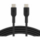 Belkin USB-C/USB-C Kabel PVC, 1m, schwarz