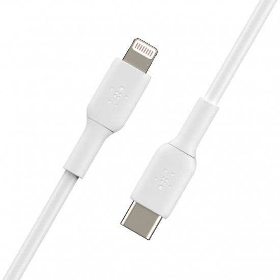 Belkin BOOST CHARGE™ Lightning auf USB-C Kabel, 2m, weiß