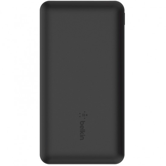 Belkin BOOST CHARGE Powerbank, 10.000mAh 12W, USB-A & -C, blk