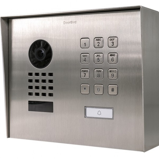 DoorBird D1101KH IP Video Türstation Aufputz Edelstahl V2A Mod